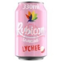 RUBICON Sparkling Lychee Drink 330ml x 24